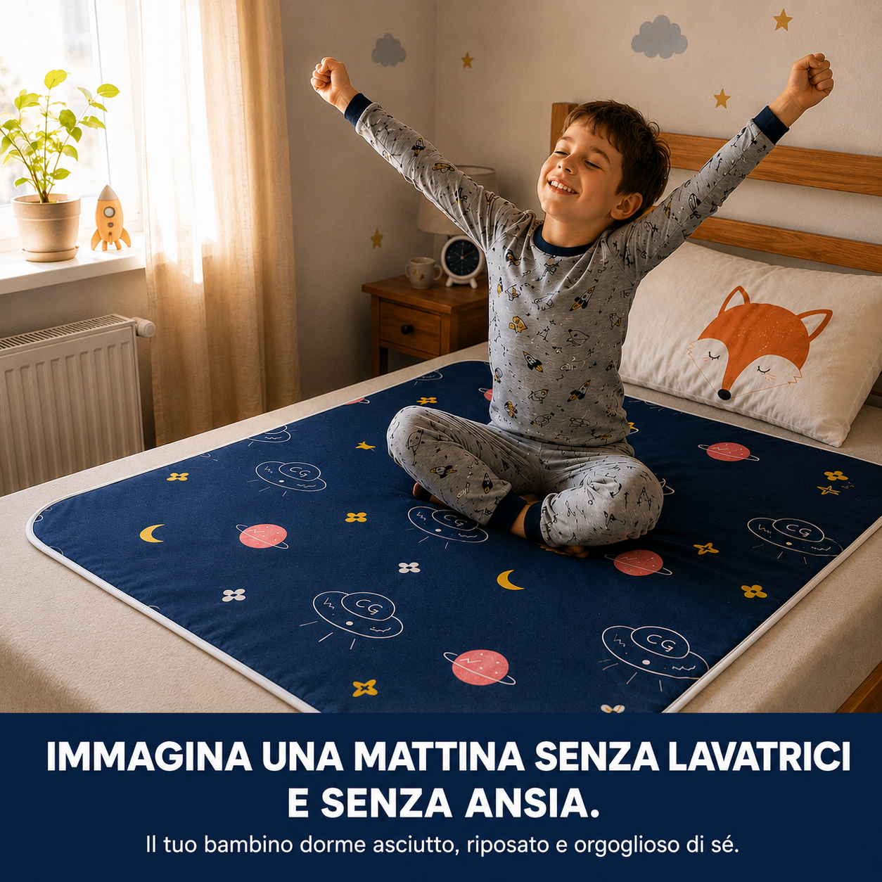 NotteAsciutta - Materassino da Allenamento Impermeabile